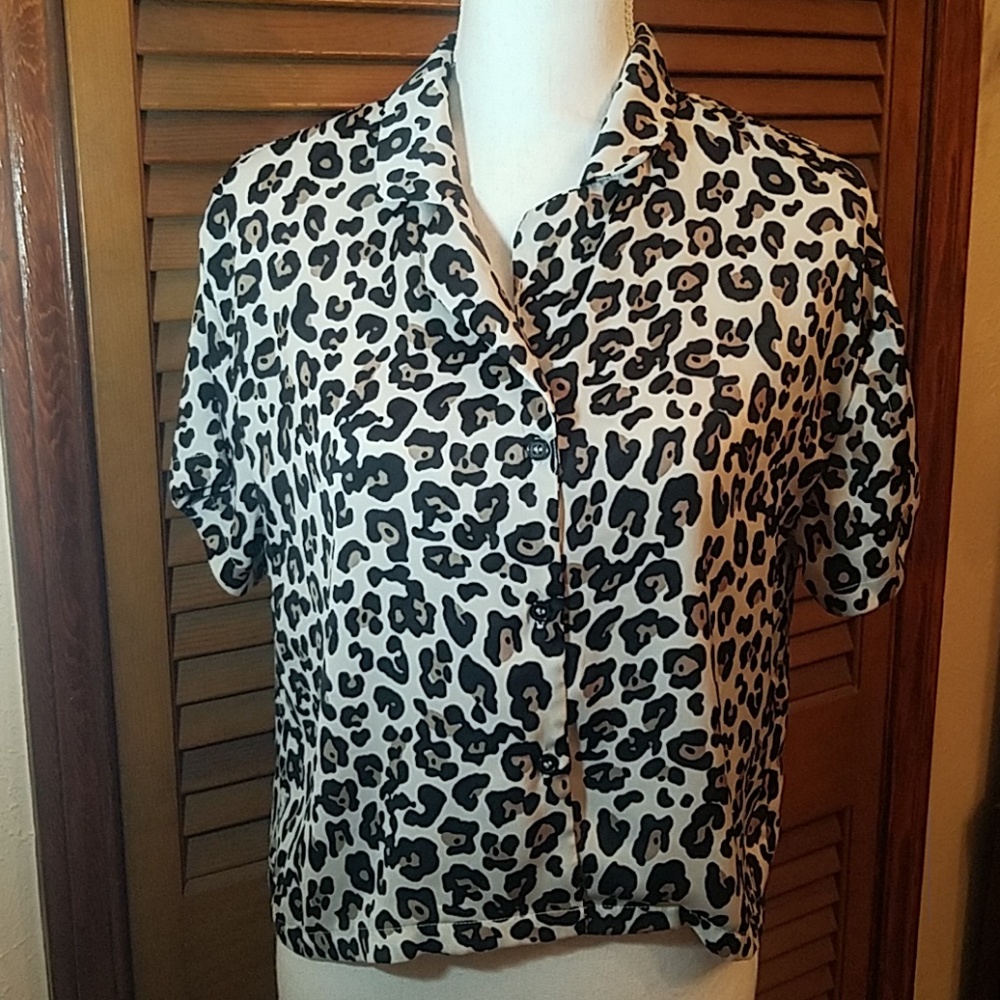 Code X Mode Animal Print Shirt